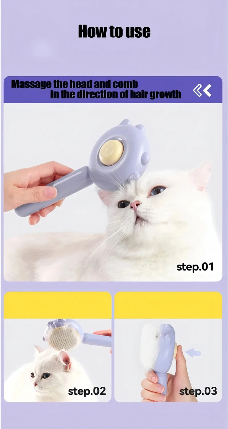 Brosse magique pour animaux – Démêlage et massage, nettoyage facile