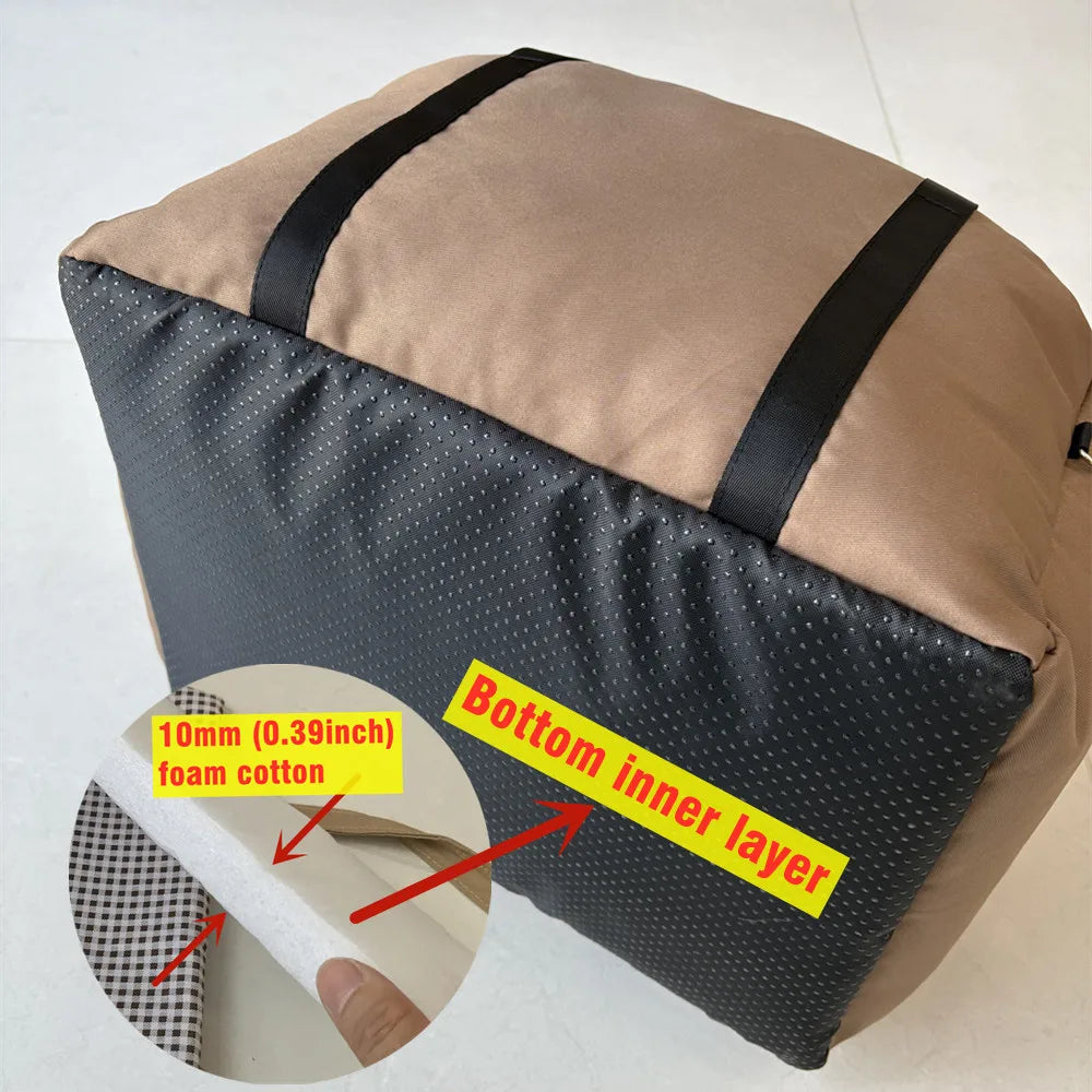 Siège auto pour chien et chat – Universel, lavable, avec ceinture de sécurité